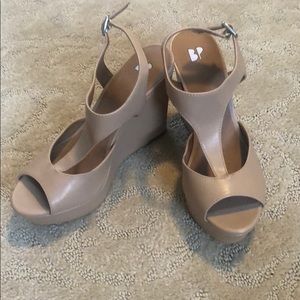 Tan Wedges
